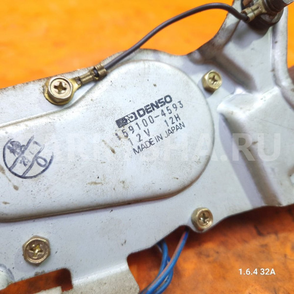 Моторчик дворников задний mitsubishi galant 6 Mitsubishi Galant оригинальный номер 1591004593