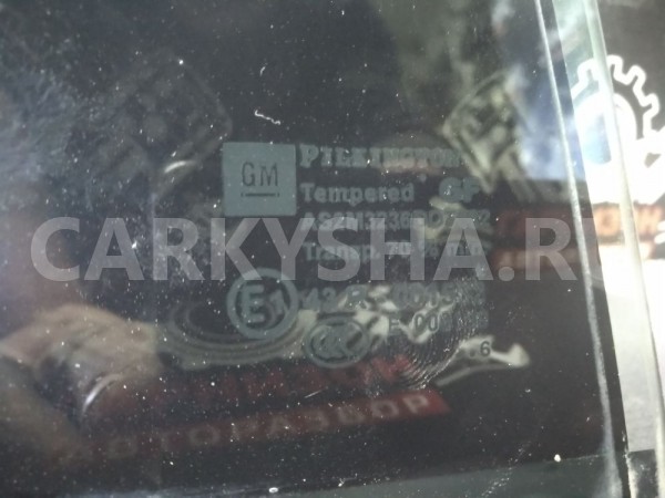 Стекло форточка задней двери Opel Astra H хетчбэк Opel Astra оригинальный номер 13124134