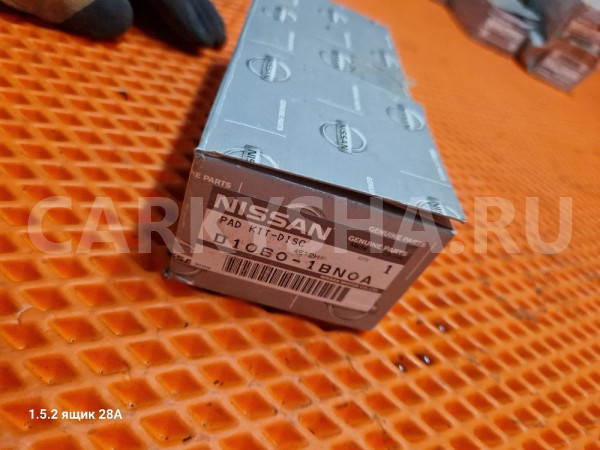 Колодки передние nissan Murano z51 pathfinder Nissan Murano оригинальный номер d10601bn0a