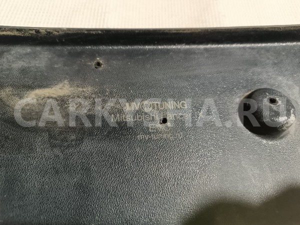 Накладка переднего бампера Mitsubishi Lancer 