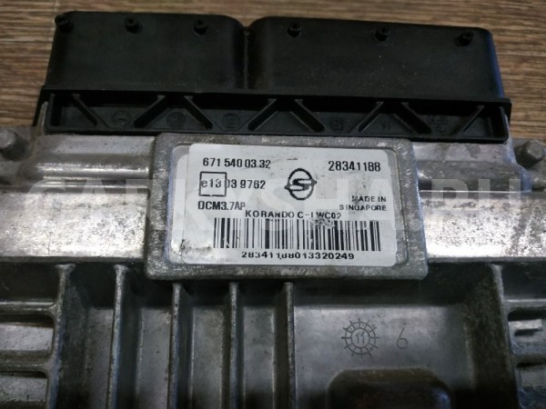 Блок управления двигателем Ssang Yong Actyon 