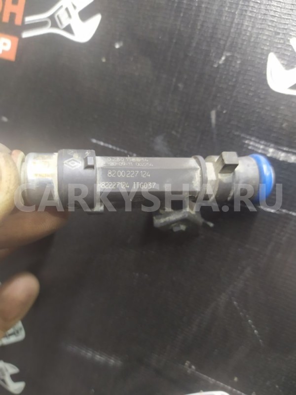 Форсунка инжекторная K7MF710 Рено Сандеро Renault 14 оригинальный номер 8200227124