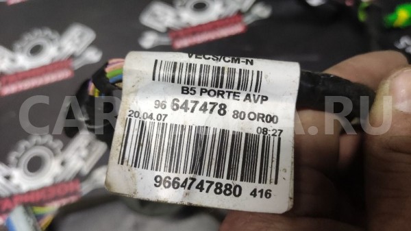 Проводка коса двери Ситроен Citroen C4 I Citroen C4 оригинальный номер 9664747280