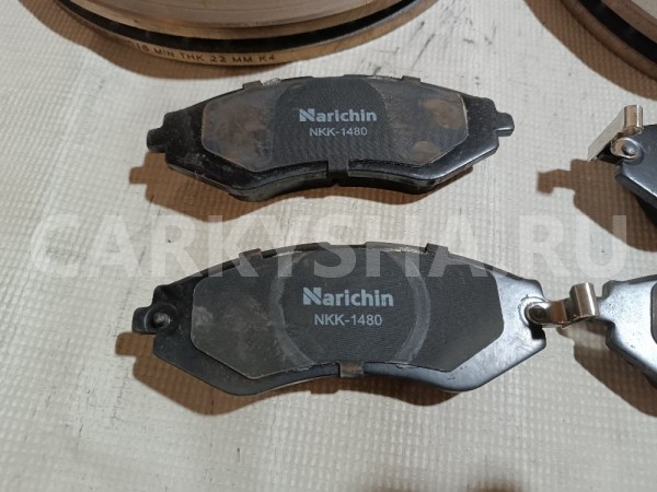 Диск тормозной передний к-кт Chevrolet Lacetti 