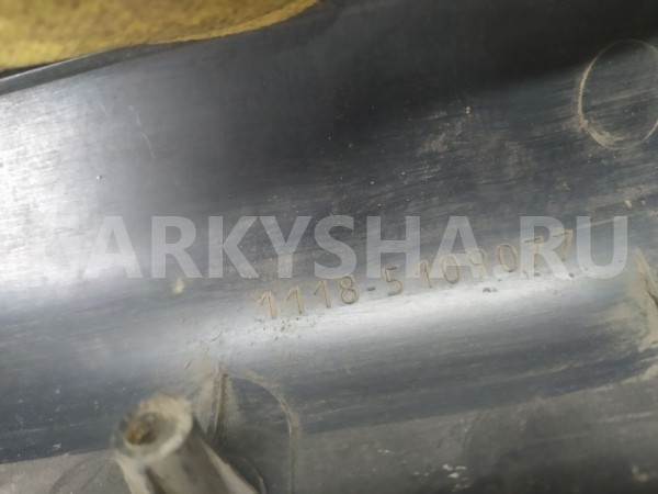 Накладка порога внутренняя Ваз 1118 Лада Калина ВАЗ (Lada) Kalina оригинальный номер 11185109076