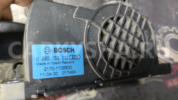 Педаль газа Ваз 2170 2171 2172 Приора ВАЗ (Lada) Priora оригинальный номер 0280755113