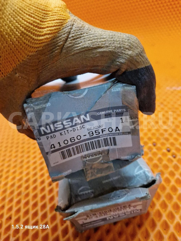 Колодки передние nissan almera classic n16 Nissan Almera оригинальный номер 4106095f0a