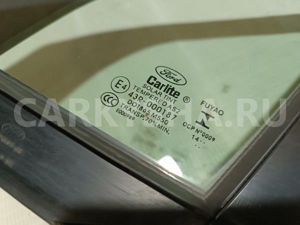 Стекло двери передней левой (форточка) Ford Mondeo 