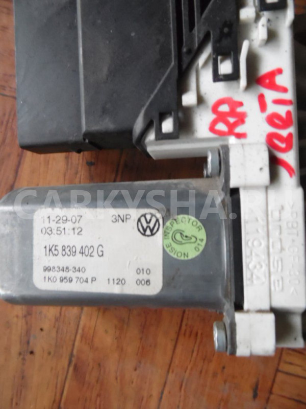 Моторчик стеклоподъемника Volkswagen Jetta V (2005—2011) Volkswagen Jetta оригинальный номер 1K5839402G