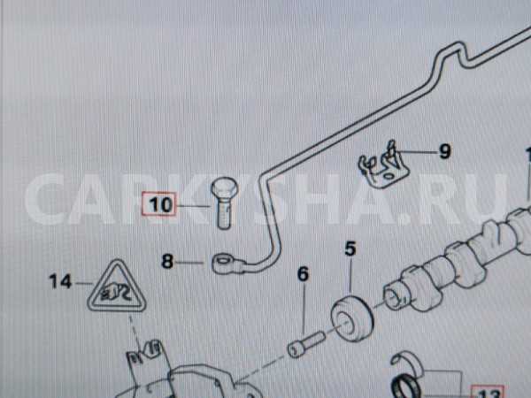 Комплект болтов масляной трубки BMW 3-Series E90 BMW 3er 