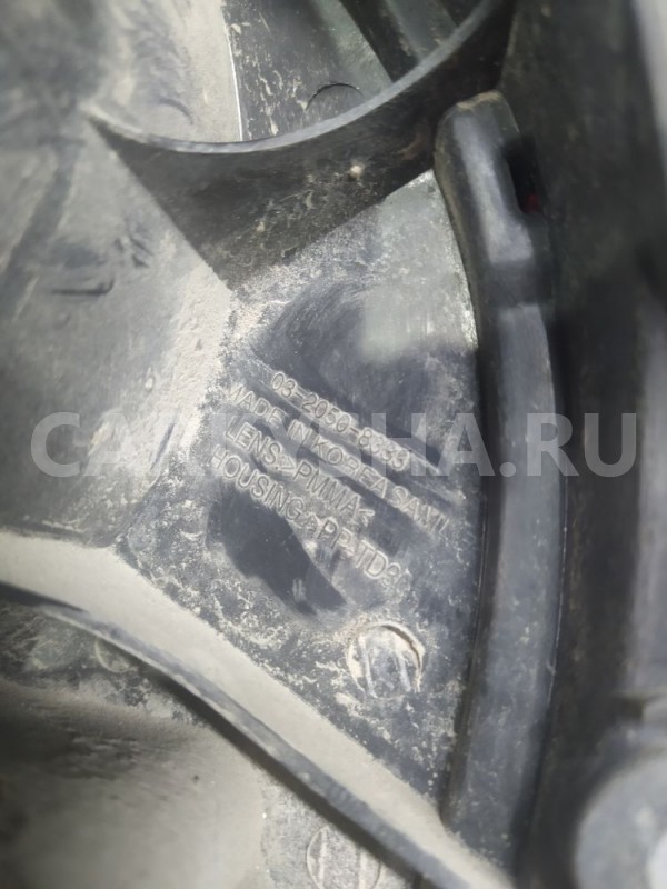 Фонарь задний правый Дэу Матиз Daewoo Matiz оригинальный номер 96563514