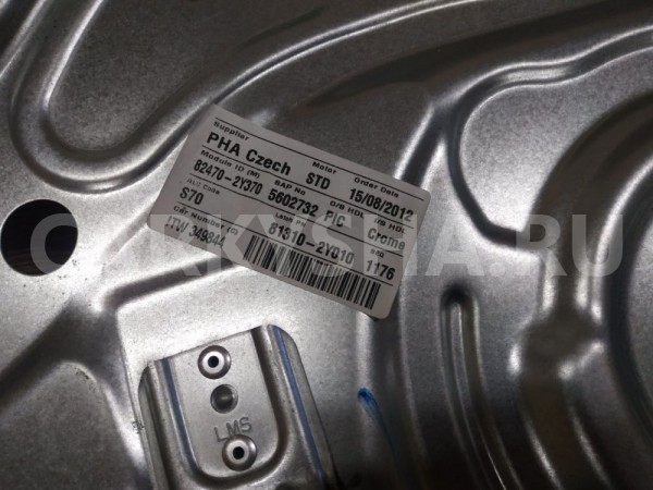 Стеклоподъемник электр. передний левый Hyundai ix35 оригинальный номер 824012S000