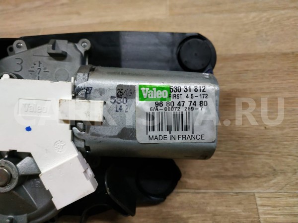 Моторчик стеклоочистителя задний Peugeot 308 