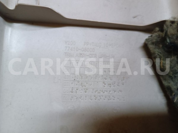 Обшивка багажника левая Ssang Yong Rexton 