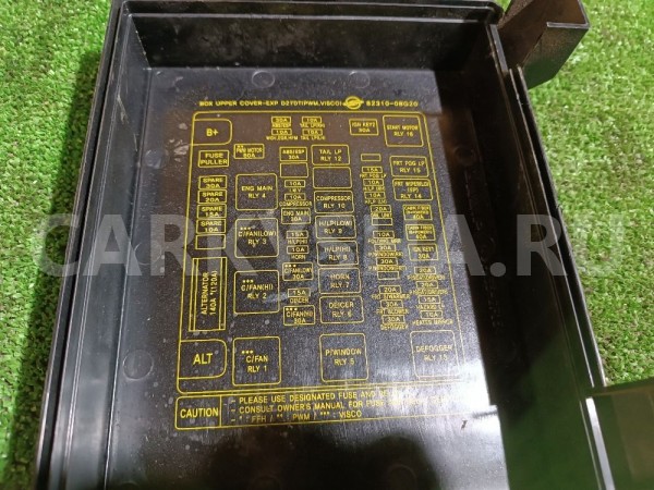 Крышка блока предохранителей Ssang Yong Rexton оригинальный номер 8231008G20