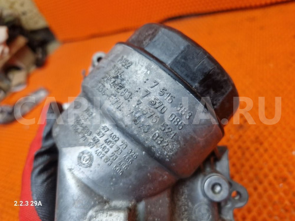 Корпус масляного фильтра bmw f10 n20b20 BMW 5er оригинальный номер 7516383