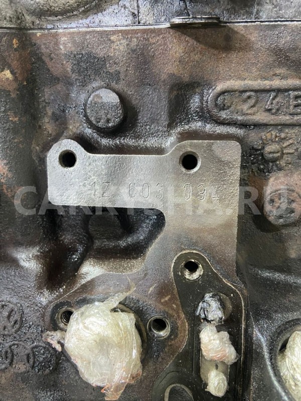 Двигатель 1Z 1.9 л. Audi A4 1995 г. Audi A4 оригинальный номер 1Z