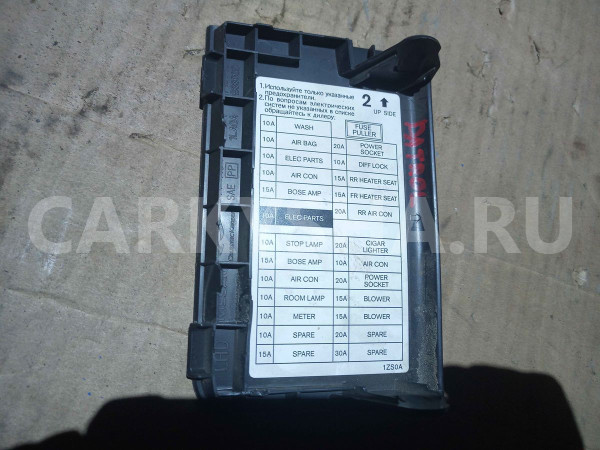 Крышка блока предохранителей Nissan Patrol Y62 (2010—2014) Nissan Patrol оригинальный номер 689641LA0A