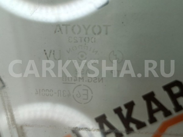 Стекло двери заднее правое Toyota Camry ACV40 Toyota Camry 